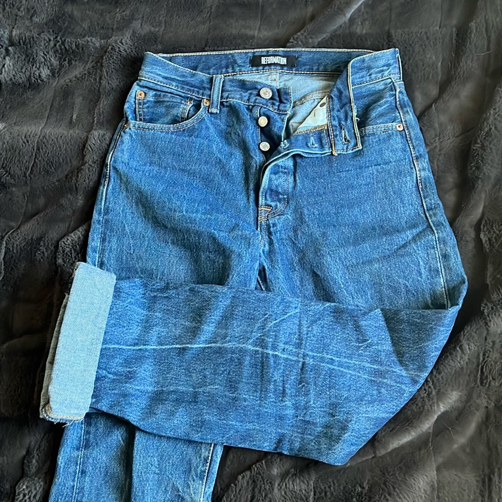 Reformation denim jeans size 26